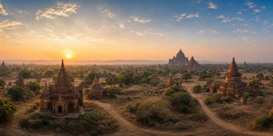 Myanmar 360 panoramic photos